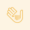 Pediatric Care - Icon of a childs hand holding a caregivers hand