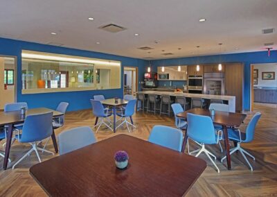 Lightways Joliet inpatient care facility family dining room