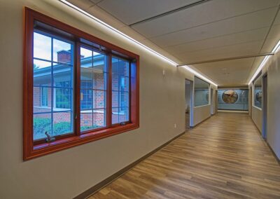 Lightways Joliet inpatient care facility main corridor