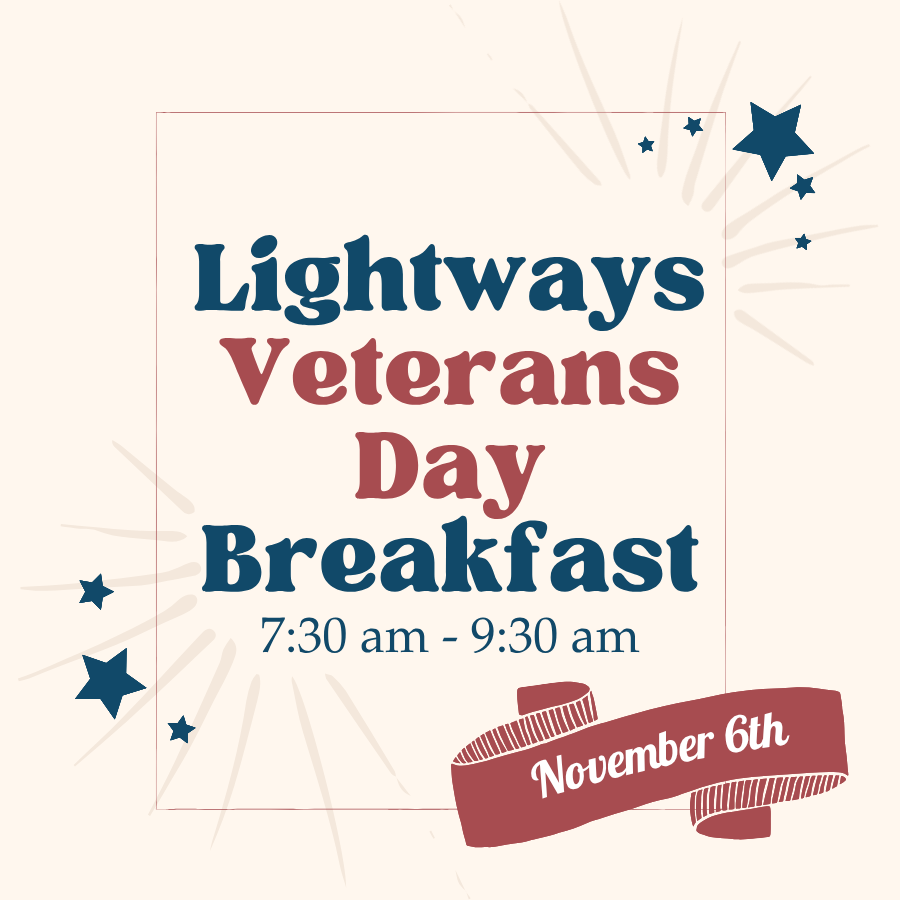 Veterans Day Breakfast Website and Socials Graphic