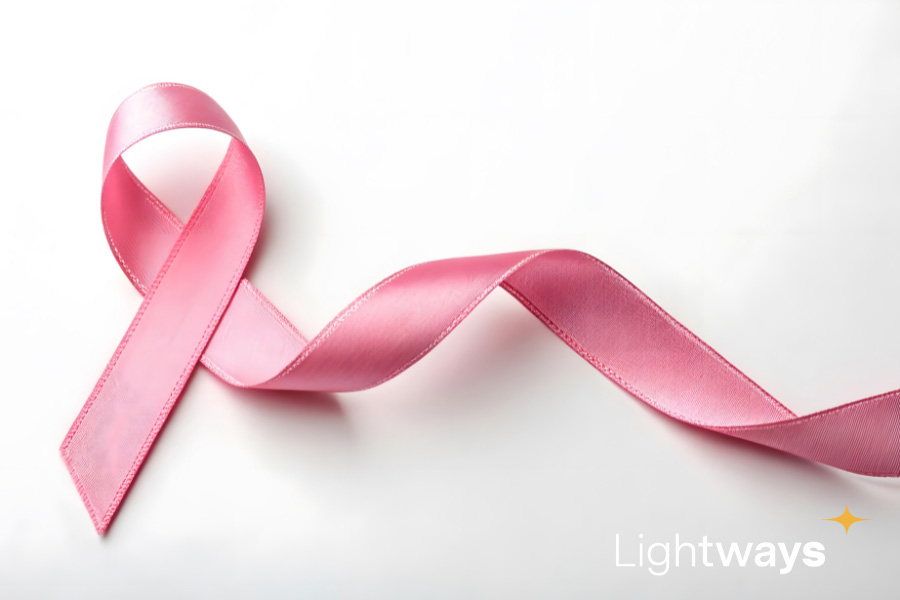Breast Cancer support ribbon