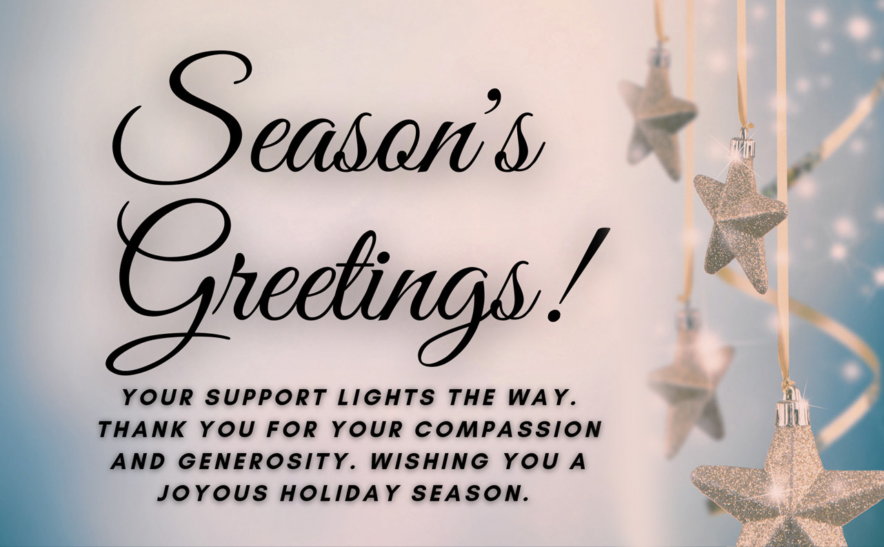 Seasons Greetings Annual Appeal